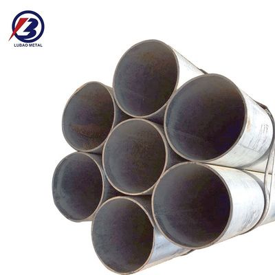 Q235 Q345 S235jr S355j0 S355j2 Pièces soudées en acier au carbone avec certificat de couture droite ordinaire et certificat GS