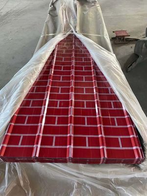 SGCC SPCC SECC DX51D Ruloir métallique peint en couleur dure galvanisé en acier revêtu de zinc pour la construction PPGI