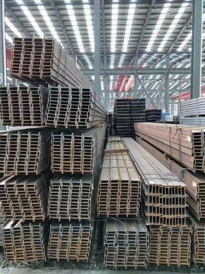 Longueur 6-12m ASTM H poutre en acier structural nouvellement produit en acier laminé à chaud poutres H pour H poutre épaisseur de la bride 8 mm 64 mm
