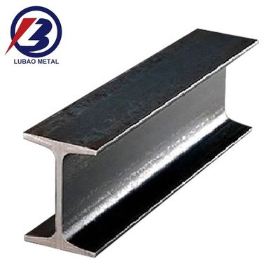 Service de soudage H-Channel galvanisé en surface noire Structural Carbon Steel Beam pour le projet de construction