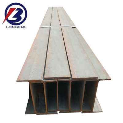 Service de soudage H-Channel galvanisé en surface noire Structural Carbon Steel Beam pour le projet de construction