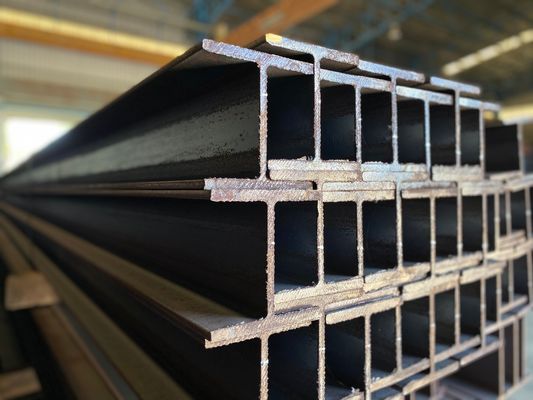 Faisceau de construction en acier H laminé à chaud avec une largeur de toile de 96 mm 1056 mm et ASTM Q235 Q235B Q345 SS400