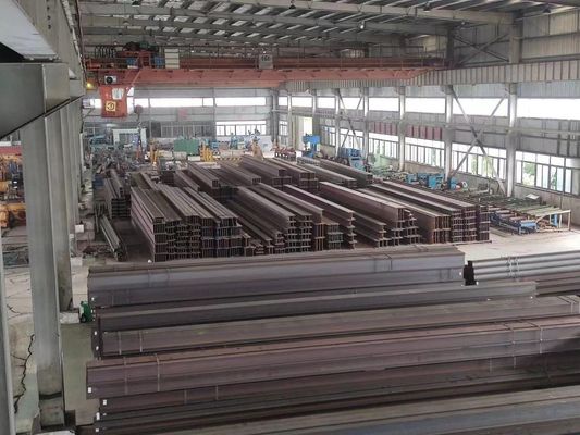 Faisceau de construction en acier H laminé à chaud avec une largeur de toile de 96 mm 1056 mm et ASTM Q235 Q235B Q345 SS400