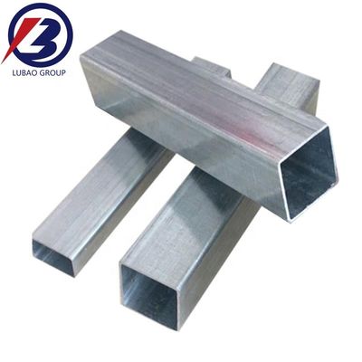 Pipe en acier galvanisé carré standard ASTM avec certificat JIS