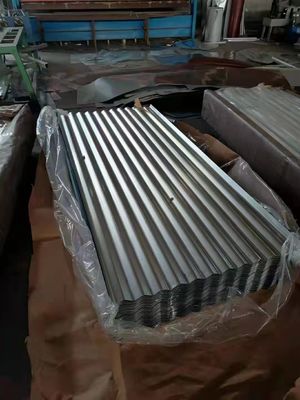 Plaque d'acier à base de technique laminée à chaud pour SGCC SPCC SECC Toiture galvanisée 0,12 mm 0,35 mm Épaisseur 0,1 mm 1 mm GI Plaque ondulée