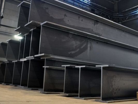 Faisceaux H non alliés galvanisés pour la fabrication personnalisée Q355b Q345 Q235 A36 A572 Faisceau structural Faisceaux H en acier laminés à chaud