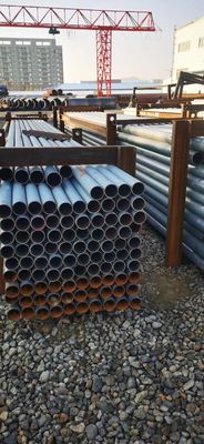Forme de section ronde de grand diamètre LSAW SSAW Tuyaux en acier au carbone en spirale soudés pour l'approvisionnement en eau des infrastructures de ponts