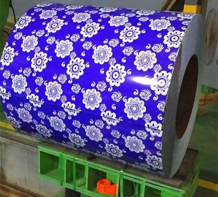 Meilleure tolérance de la bobine d'acier Ppgi ± 1% Prépeinte galvanisée Ppgi Couleur revêtue en tôle de bobine d'acier pour toiture ondulée Direct