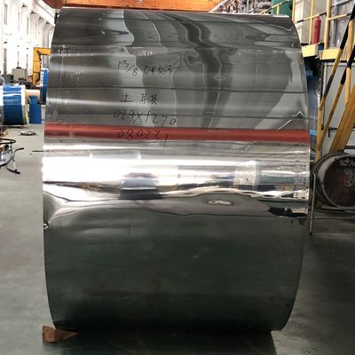 Coil en acier inoxydable de haute précision 304 304L SS Coil de largeur 500/1000/1200/1500/1600/1800/2000mm et épaisseur 0,1-3mm