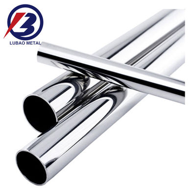 Pipe en acier inoxydable non allié ASTM 304 304L 316 316L pour la construction