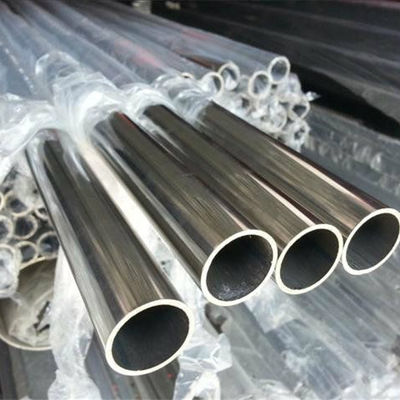 Pipe en acier inoxydable non allié ASTM 304 304L 316 316L pour la construction