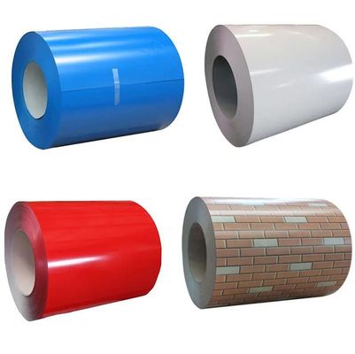 Finition de surface lisse PPGI Matériaux de toiture Chine Fabrication RAL Couleur bobine prépeinte / couleur revêtue bobine galvanisée