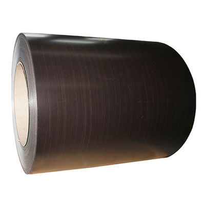 Coil revêtu de zinc couleur PPGL Imprimé PPGI Coil d'acier galvanisé métallique G550 DX51D Z275 Grade pour les applications industrielles