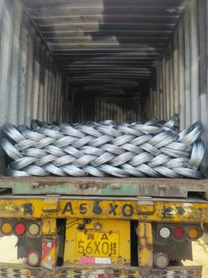 Fil de fer galvanisé trempé à chaud avec 19 fils de protection des brins en 2,5 mm 3 mm 4 mm Tailles Grands stocks de Direct