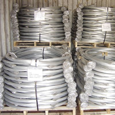 Fil d'acier galvanisé non allié Q195 Q235