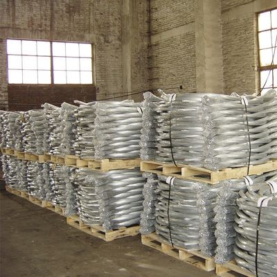 Fil d'acier galvanisé non allié Q195 Q235