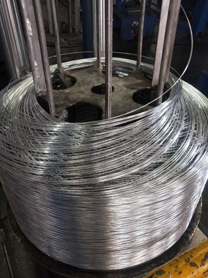 Fil d'acier galvanisé non allié Q195 Q235