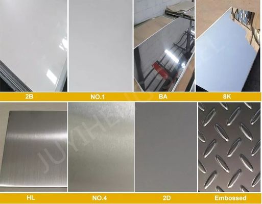 300 série de qualité personnalisée 304 316 420 430 tôle en acier SS laminée à froid pour la construction