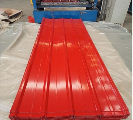Toiture en tôle galvanisée directe avec matériau de structure et couleur personnalisée