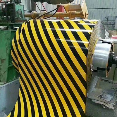 SGCC DX51D RAL Feuille revêtue de couleur Prepeint Coil d'acier galvanisé PPGI Coil d'acier Zinc Tolérance de la bobine d'acier ± 1% Dureté moyenne