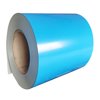 Coils d'acier revêtus de couleur PPGI prépeint 0,4 mm-0,25 mm Épaisseur de tôle de toiture Fabrication avec résistance à la pluie acide et aux UV