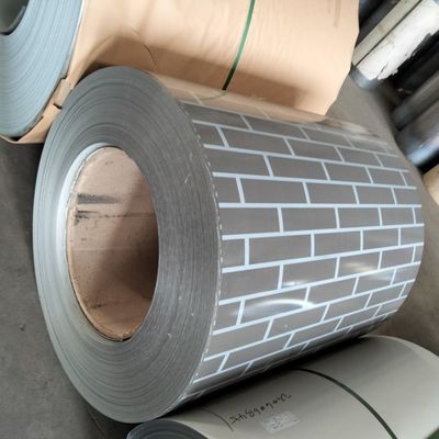 Épaisseur 0,25-0,8 mm SS400 PPGI PPGL bobines d'acier en Ral 5020 couleur revêtue d'une épaisseur de 1,4 mm