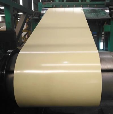 1250 mm largeur régulière ASTM TDC51D TDC52D TDC53D 0,5 mm bobine revêtue de couleur personnalisable avec Primer 5-7um