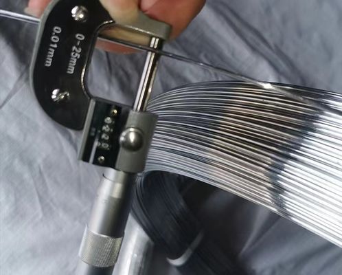 Fil de liaison galvanisé résistant à la corrosion 2,5 mm x 100 m Rouleaux pour la construction Q195 Q235 Zinc galvanisé non allié