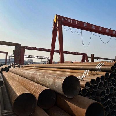 Pipe en acier spirale sans soudure en carbone rond pour la construction de pipelines avec service de découpe et conception personnalisée