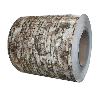 Résistant à la pluie acide et aux rayons UV Épaisseur 0,25-0,8 mm Bonne bobine d'acier galvanisé prépeint Z275 pour matériaux de construction