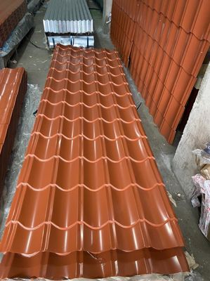 Service de soudage PPGI Panneaux de tôle de toit en fer galvanisé galvanisé en zinc métallique avec une longueur comprise entre 1000 et 5000 mm