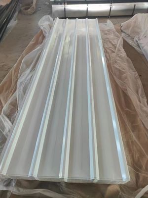 Matériau de construction ignifuge Couleur galvanisée en tôle ondulée avec technique galvanisée à chaud et toit résistant à la chaleur