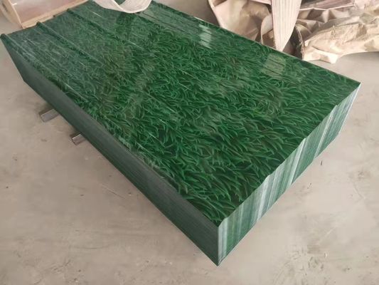 0.1-1mm Épaisseur SGCC SPCC SECC DX51D PPGI Couleur de la feuille de toiture revêtue pour le service de décoiling de traitement de la construction