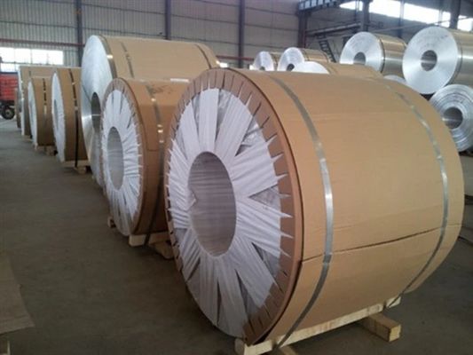 0.5mm 0,8mm 1,2mm épaisseur 1000 1200 1250mm personnalisable 1050 1060 3003 3005 3105 bande de bobine en aluminium est un alliage température T3 T8