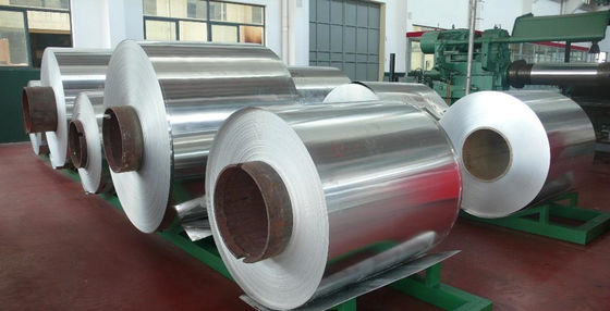 0.5mm 0,8mm 1,2mm épaisseur 1000 1200 1250mm personnalisable 1050 1060 3003 3005 3105 bande de bobine en aluminium est un alliage température T3 T8