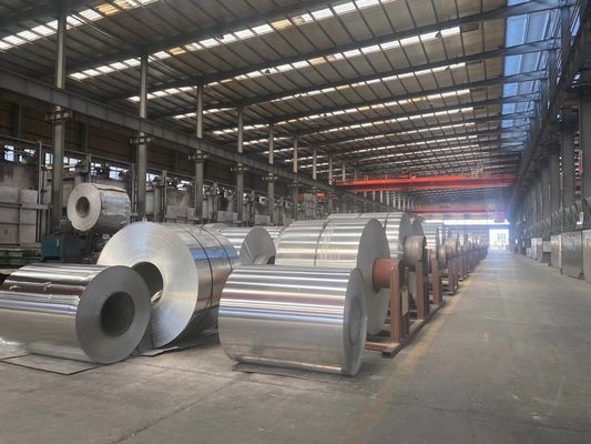 ASTM AISI JIS DIN GB Standard 8011 5754 2024 Alliages bobines en aluminium d'épaisseur de 0,6 mm à 2,0 mm pour la fabrication industrielle