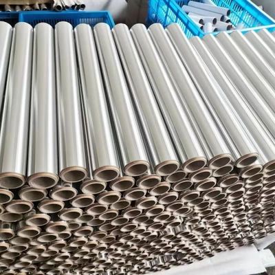 Rouleau métallique en tôle d'aluminium pour la décoration de l'industrie de la construction 6063 7075 3105 Série 0,5 mm 1,2 mm Épaisseur