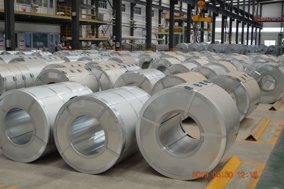 Service de soudage et de transformation Coils en acier galvanisé zinc aluminium magnésium à 55% d'aluminium