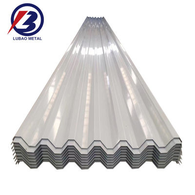 Plaque de toit ondulée en acier galvanisé PPGI en fibre de verre Plaque de toiture en UPVC avec norme GB/T3880 ASTM B209 EN485