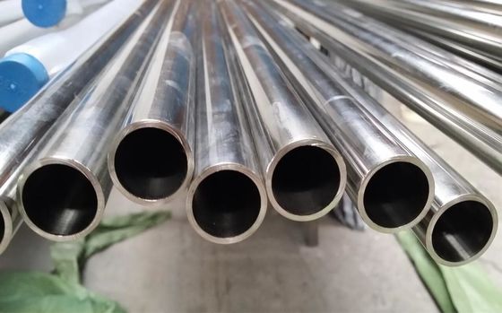 Tubes en acier inoxydable TP304 Polie ronde Tubes en acier inoxydable 100 mm Diamètre 2,5 mm Épaisseur de paroi 0,3-6 mm Tubes spéciaux Tubes EMT