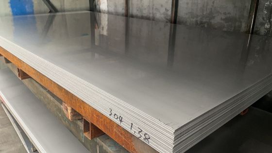 Plaque en acier inoxydable 2mm 301 316 304 Plaque d'acier 304L 430 201 at pour l'industrie de la construction