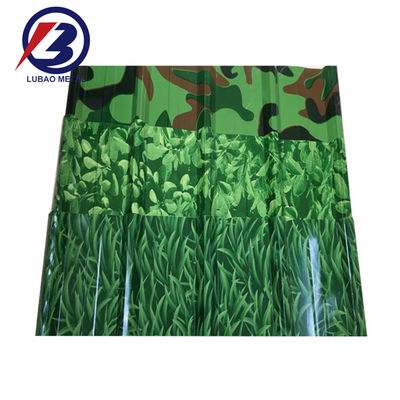 0.12/0.16/0.14/0.15mm PPGI feuille de toiture pour matériaux de construction Mid dur et service de perçage pour répondre aux exigences du client