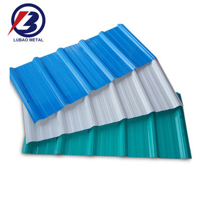 Surface galvanisée revêtue de 0,45/0,5/0,555/0,6 mm couleur Ral PPGI couleur revêtue de cuivre revêtue de feuille de toiture