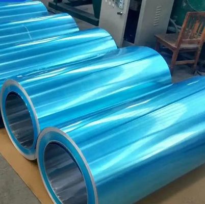 ASTM JIS DIN GB Standard Ral Couleur bobines d'aluminium série 3004.3003 0,27 mm épaisseur couleur revêtement bobine d'aluminium