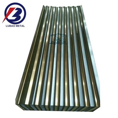 665-1100 mm largeur PPGI Panneaux de toiture en acier enduit de zinc tôles d'acier galvanisé ondulé avec technologie de laminage à chaud