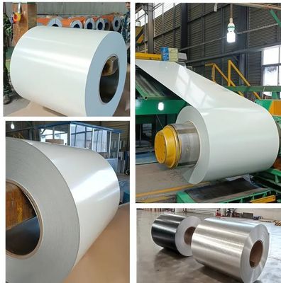 Coil revêtu de zinc de couleur Full Hard avec ventes de rouleau revêtu de couleur revêtu d'aluminium Z120 personnalisé ASTM