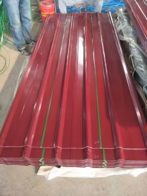 Matériaux de construction de toits PPGI en acier galvanisé galvanisé Zinc feuille métallique avec revêtement d'aluminium zinc