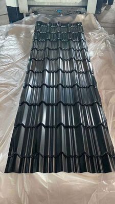 Matériaux de construction de toits PPGI en acier galvanisé galvanisé Zinc feuille métallique avec revêtement d'aluminium zinc