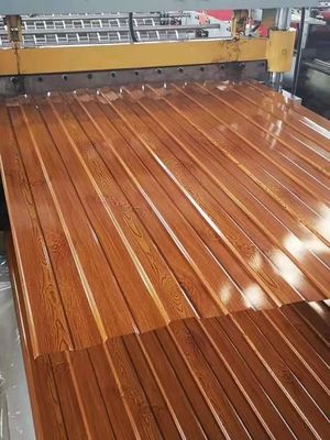 Matériaux de construction de toits PPGI en acier galvanisé galvanisé Zinc feuille métallique avec revêtement d'aluminium zinc