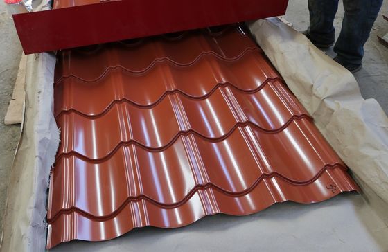 Matériaux de construction de toits PPGI en acier galvanisé galvanisé Zinc feuille métallique avec revêtement d'aluminium zinc